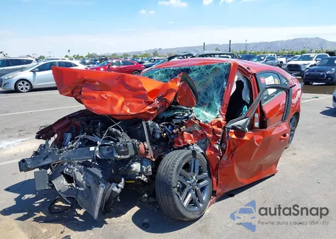 2021 Kia Forte Gt Line из США, поврежденный, VIN 3KPF34AD1ME389268